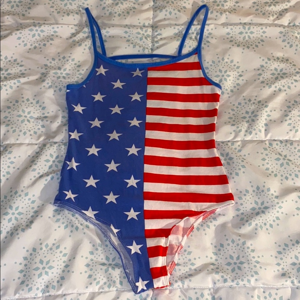 American Flag Bodysuit 🇺🇸
